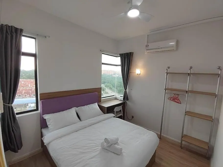 Jentayu Residency, 3Rooms 2Xwc, Free Wifi, 7Guests Johor Bahru