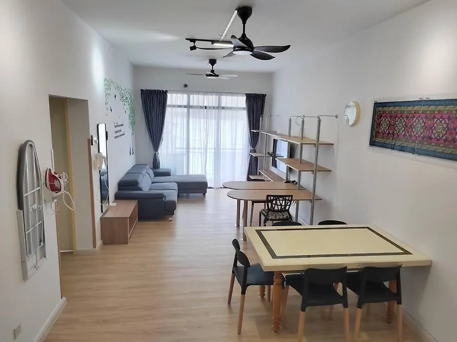 Jentayu Residency, 3Rooms 2Xwc, Free Wifi, 7Guests Johor Bahru Lägenhet
