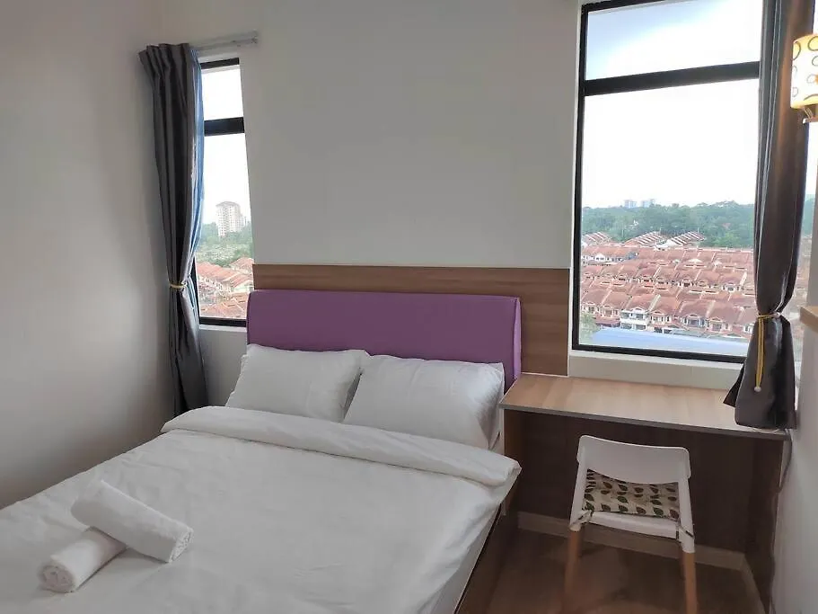 Apartment Jentayu Residency, 3Rooms 2Xwc, Free Wifi, 7Guests Johor Bahru